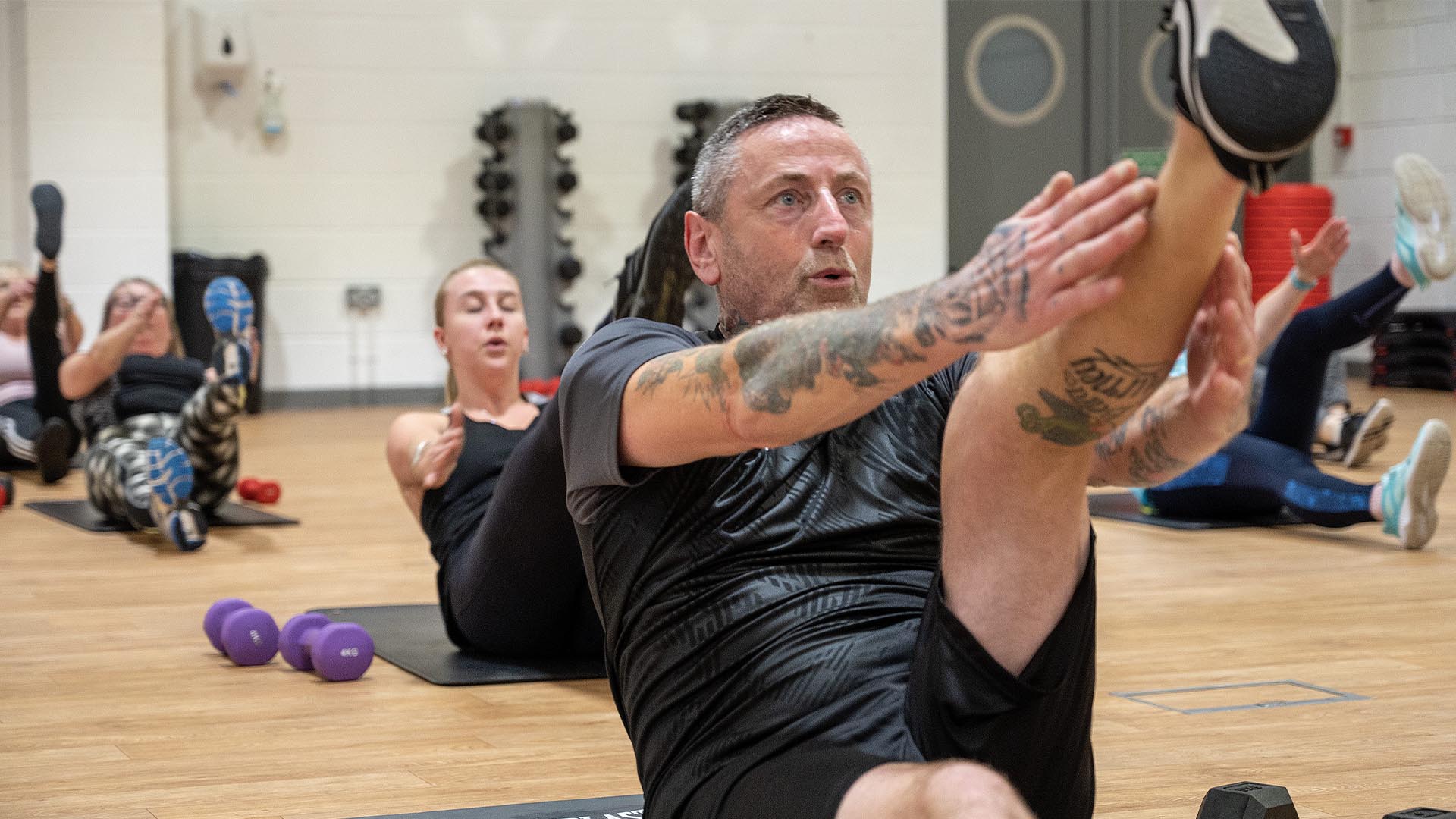 Group exercise class